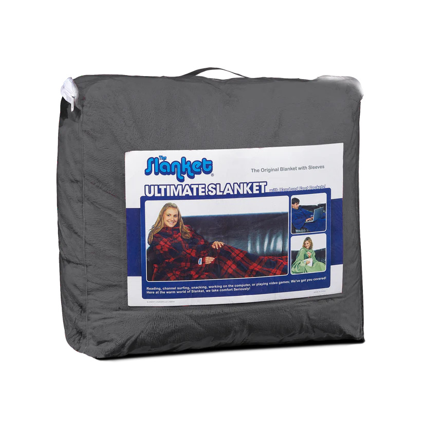Eredeti The Slanket - Szürke takaró ujjakkal