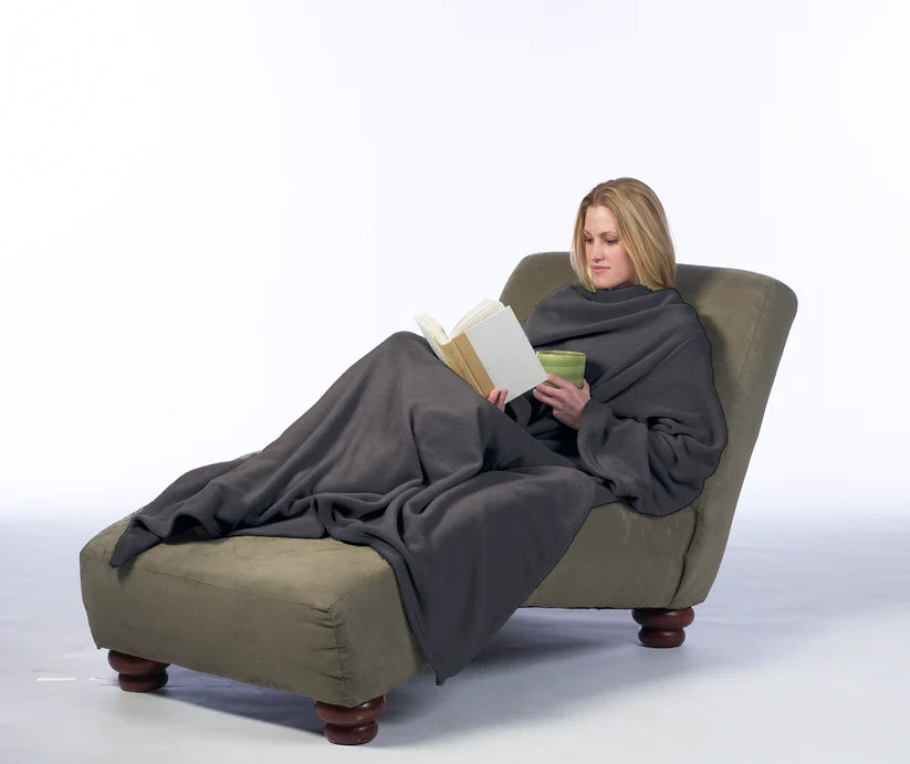 Eredeti The Slanket - Szürke takaró ujjakkal