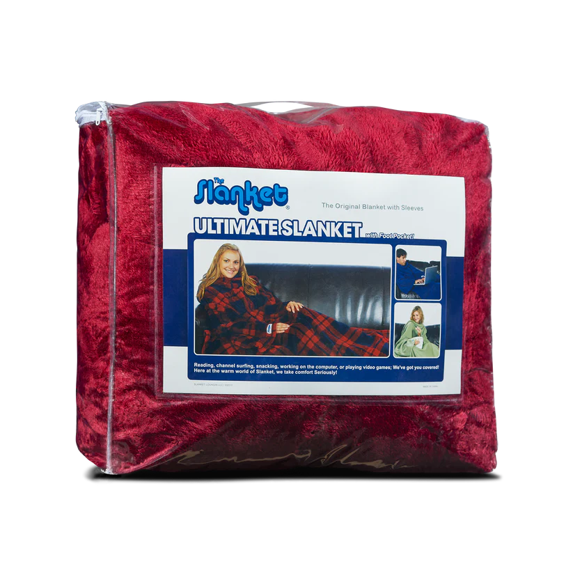 Eredeti The Slanket - Vörös takaró ujjakkal