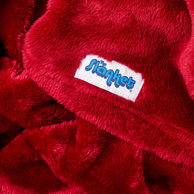 Eredeti The Slanket - Vörös takaró ujjakkal
