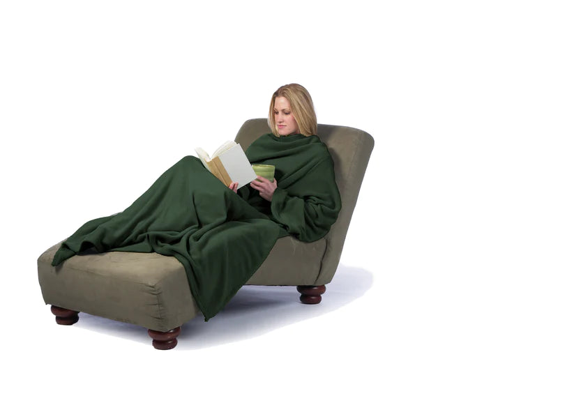 Eredeti The Slanket - Zöld takaró ujjakkal