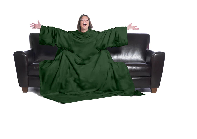 Eredeti The Slanket - Zöld takaró ujjakkal