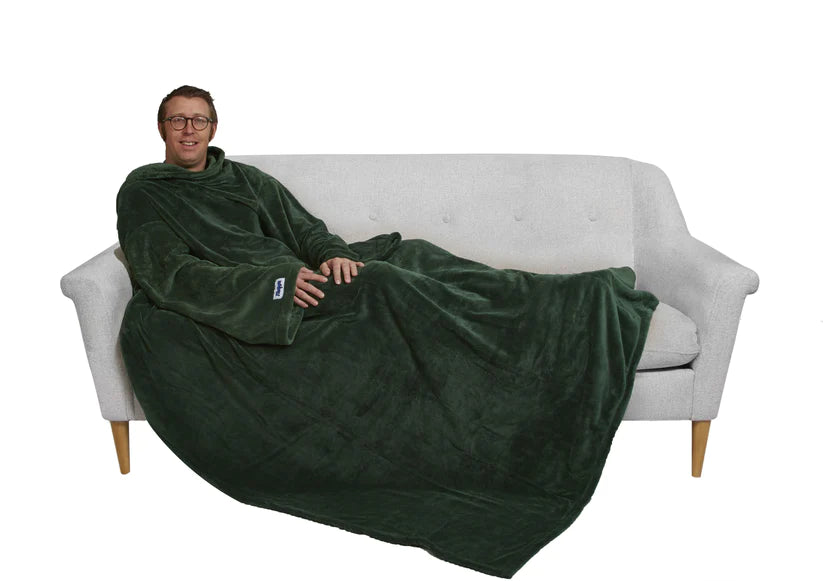 Eredeti The Slanket - Zöld takaró ujjakkal