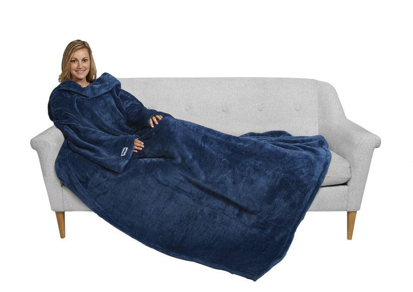 Eredeti The Slanket - Kék takaró ujjakkal