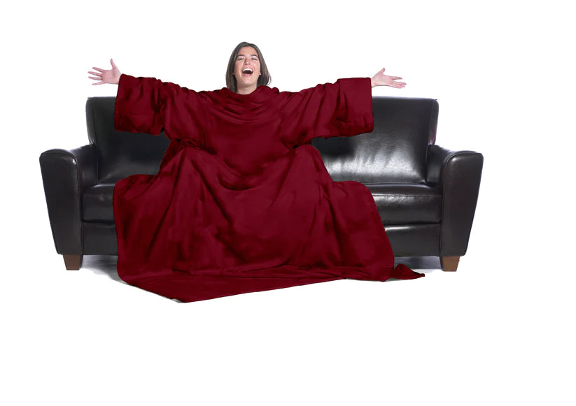 Eredeti The Slanket - Vörös takaró ujjakkal